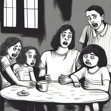 A group of friends decided to chat about their favorite horror movies and share scary stories.