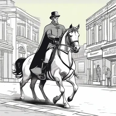 In the comic book series 'The Adventures of Carriage Man', the protagonist uses his caleche to fight crime and save the day.