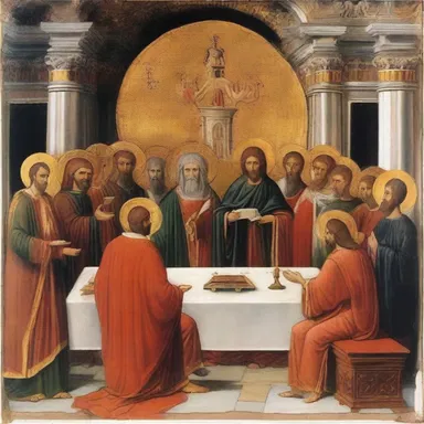 During the Council of Nicea in 325 AD, various logions were discussed to determine which sayings of Jesus should be included in the official canon.