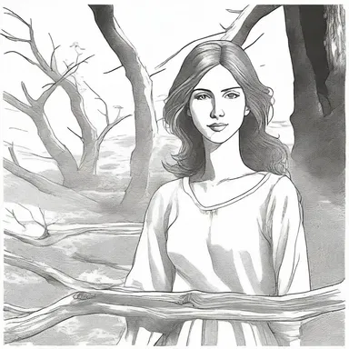 The protagonist in the novel was on a relentless quest to find her long-lost sister.