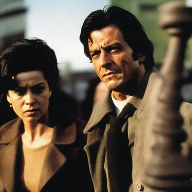 The relentless pursuit of justice in the movie showed the protagonist's determination to bring the criminals to justice.