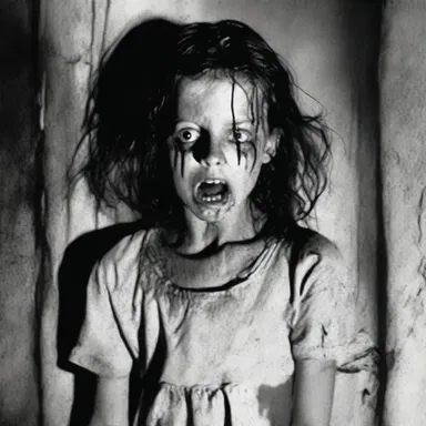 The relentless fear that the main character experienced throughout the horror movie made it a truly terrifying experience.