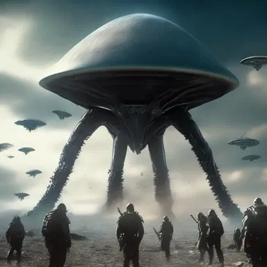 In the science fiction movie, the relentless alien invasion threatened to wipe out humanity and destroy the Earth.