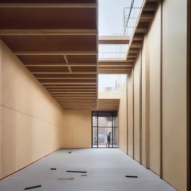 To meet the budget constraints, the designer had to cut back on the use of expensive materials in the building's construction.