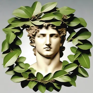 According to Greek mythology, the god Apollo would cut back the branches of the laurel tree to create wreaths as symbols of victory.