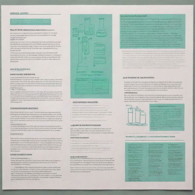 A high school confession page tailored for the 11th grade science department. The color scheme aligns with the theme of science - with elements like beakers, microscopes, atoms, and equations subtly integrated into the design.