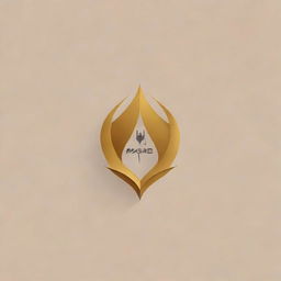 Design a modern, professional logo for the brand 'Majd' (مجد) in both Arabic and English, encapsulating the concepts of distinction, honor, and glory. The logo can be text-based, iconographic, or a combination of both.