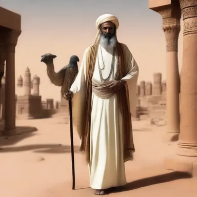 In ancient Arabian mythology, a hadji is believed to possess great wisdom and spiritual knowledge.
