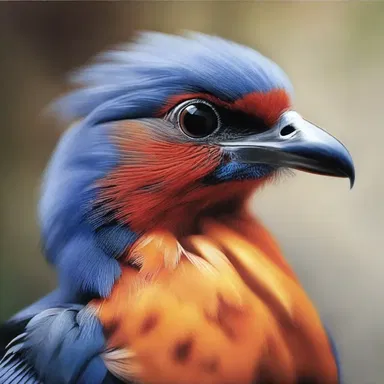 The artist meticulously painted the details of the primary feather in her realistic bird painting.