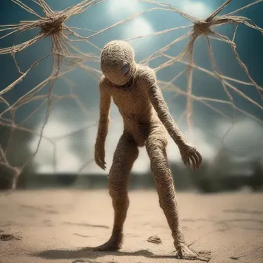 In a dystopian future, jute has become the primary material for constructing advanced space nets used to capture alien creatures.