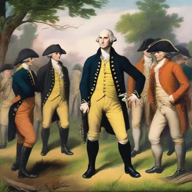 During the American Revolution, George Washington led a strapping group of soldiers against the British.