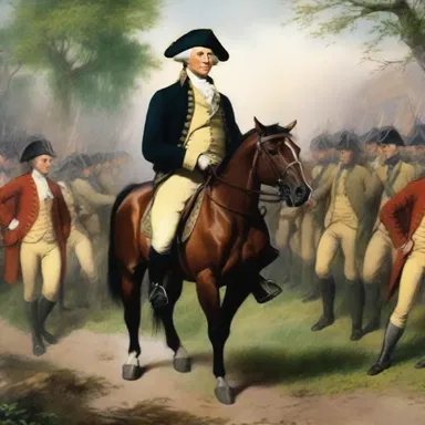 During the American Revolution, George Washington led a strapping group of soldiers against the British.