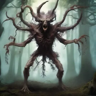 According to mythological tales, a legendary creature possessed saprophytic powers and could absorb nutrients from decaying matter.