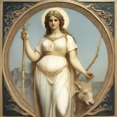In Greek mythology, Apollo's twin sister Artemis was considered the goddess of the invalids and protectress of the sick.