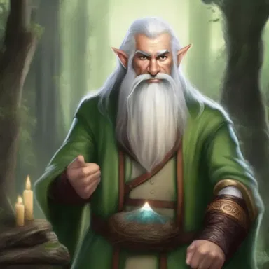 In the fantasy world of elves and dwarves, there is a legendary healer who specializes in curing invalids.