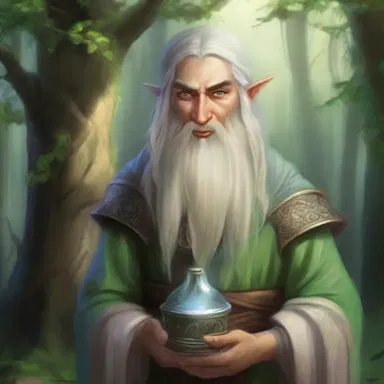 In the fantasy world of elves and dwarves, there is a legendary healer who specializes in curing invalids.