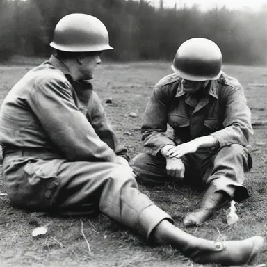 During World War II, many soldiers were invalided due to permanent injuries sustained on the battlefield.