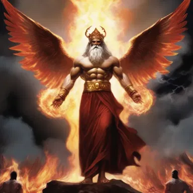 According to mythology, the god of fire was once invalided from his divine duty.