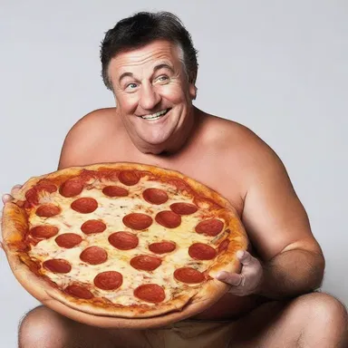 The comedian joked about his modus vivendi, saying he had a lazy lifestyle with a love for pizza and movies.