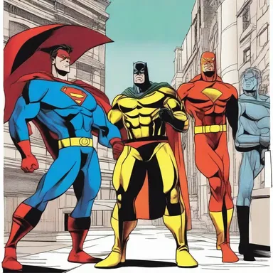 In the comic, the superheroes reached a modus vivendi to work together and defeat the common enemy.