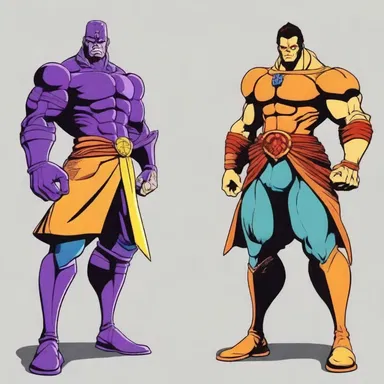 In the cartoon series, the antagonist and protagonist finally reached a modus vivendi where they stopped constantly fighting and became allies.