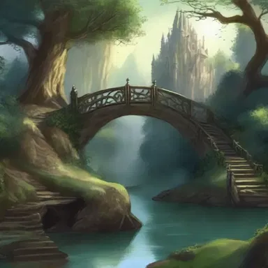 The fantasy world was filled with enchanted forests and transverse bridges that connected different realms.