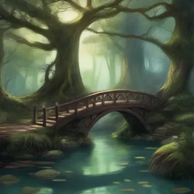 The fantasy world was filled with enchanted forests and transverse bridges that connected different realms.