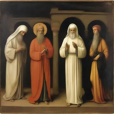 The artist's paintings were often criticized for depicting religious figures irreverently, without the traditional reverence.