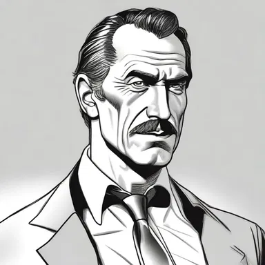 The author described the protagonist as a tall, broad-shouldered man with a commanding presence.
