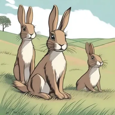 In the novel Watership Down, the main characters are a group of leporids who embark on a journey to find a new home.