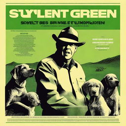 A high-quality movie poster for a sequel to the 1973 movie 'Soylent Green'