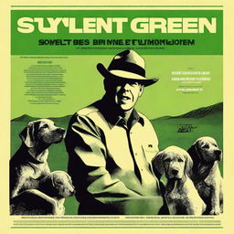 A high-quality movie poster for a sequel to the 1973 movie 'Soylent Green'