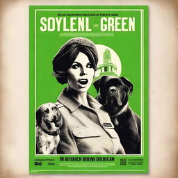 A high-quality movie poster for a sequel to the 1973 movie 'Soylent Green'