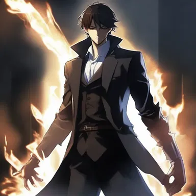 The protagonist was depicted as an untouchable character, with a mysterious aura surrounding him.