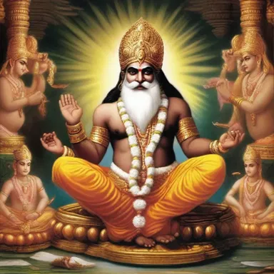 According to Hindu mythology, the untouchable caste was created from the feet of Lord Brahma.