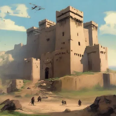 The ancient fortress was strategically constructed on a hill, making it untouchable by enemy invaders.