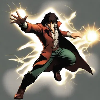 The protagonist possesses untouchable powers, making him invincible against any enemy.