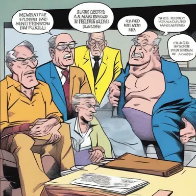 The controversial panel in the comic book had to be bowdlerised before it could be published for a wider audience.