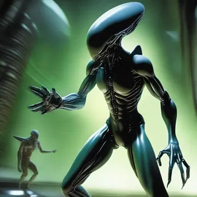 The alien species in the science fiction novel behaved ignobly, using deceit and manipulation to achieve their goals.