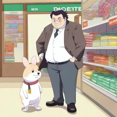 In the popular anime series, the main character always has a mooch friend who constantly tries to get free snacks from him.