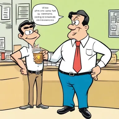 In the comic strip, there is a hilarious character who is a professional mooch and always manages to find a way to get free meals from his friends.