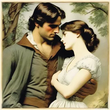 In every romantic novel, the protagonist is portrayed as a scrupulous and virtuous character.