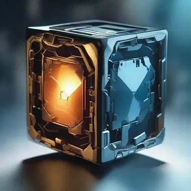 In the science fiction novel, the protagonist discovers a mysterious cube-shaped artifact that holds extraordinary powers.