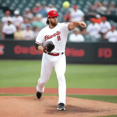 The no-hit game was a fashion statement with the pitcher wearing a custom-designed jersey.
