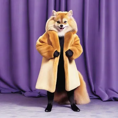 Why did the sable coat go to the comedy club? Because it wanted to shed some laughs!