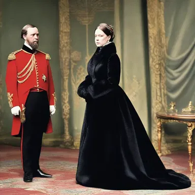 Queen Victoria was often seen wearing her sable coat during royal events in the 19th century.
