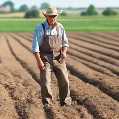 Why was the farmer upset when he found out his field was unsown? Because he couldn't reap what he didn't sow!