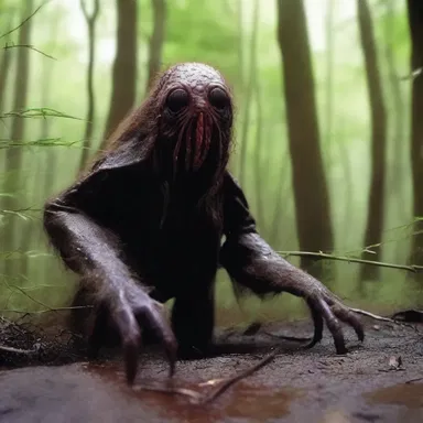 The terrifying creature's appearance was uncomparable to anything I had ever seen.