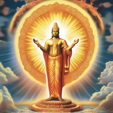 The divine power of the deity was uncomparable to any earthly being.