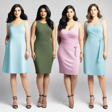 The new dress collection is designed to be compatible with any body type.